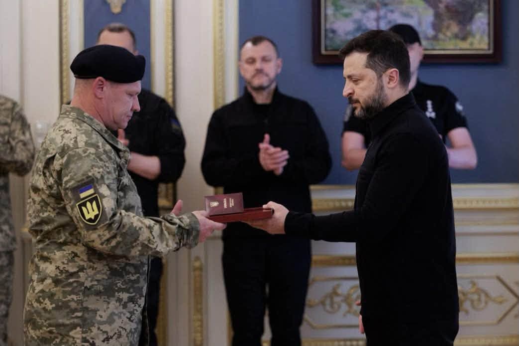 Президент нагородив захисника з Львівщини Миколу Тимківа орденом «За мужність» І ступеня