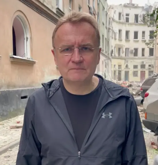 Андрій Садовий у своєму відеозверненні / Скрін з відео