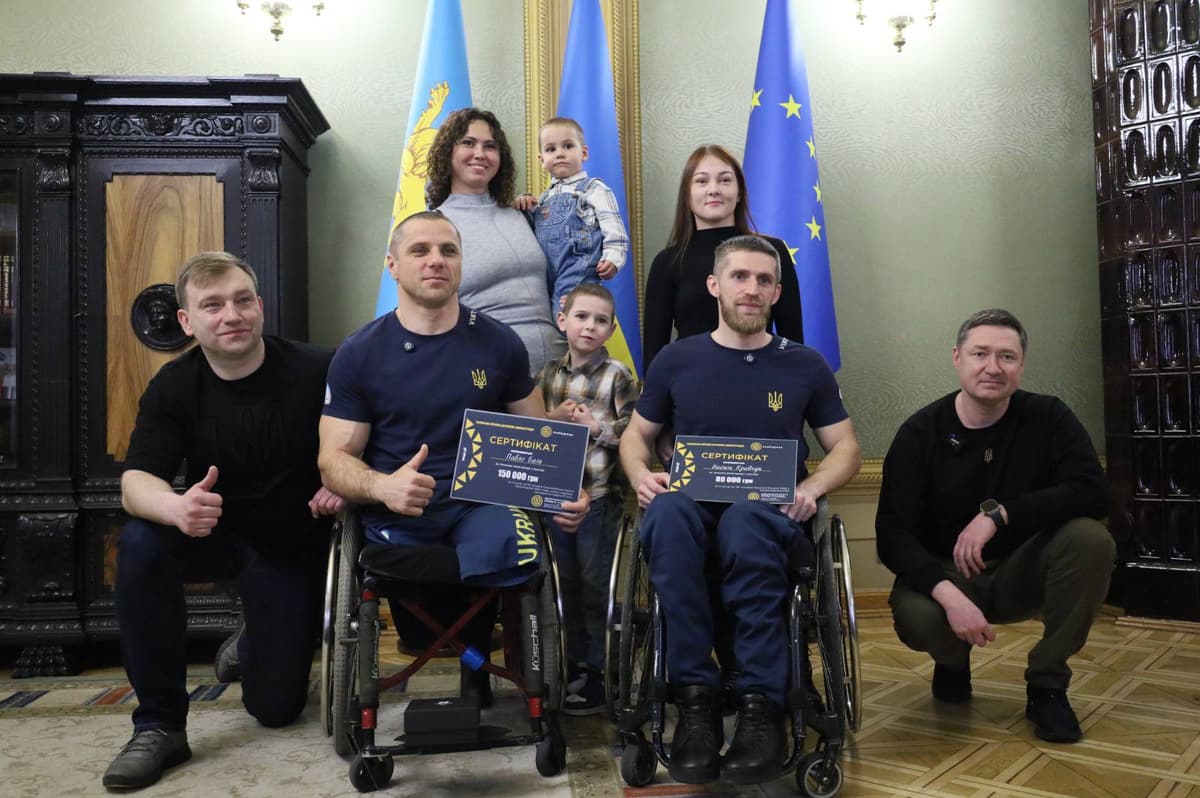 Львівські паралімпійці отримають премії після тріумфу в Мілані