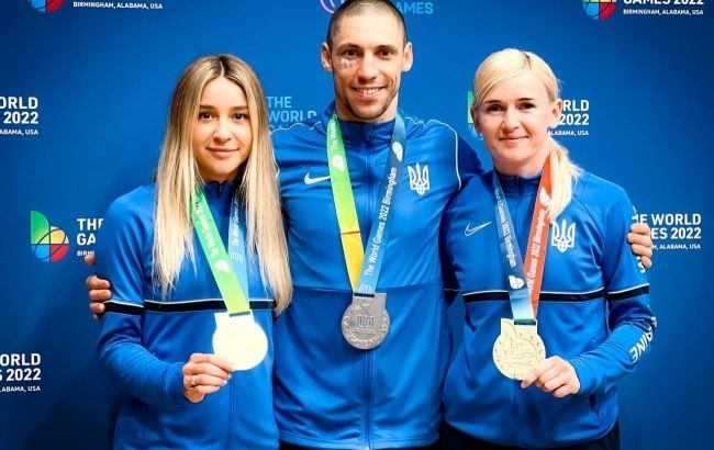Фото: спортивний комітет україни/каратисти-медалісти Всесвітніх ігор-2022