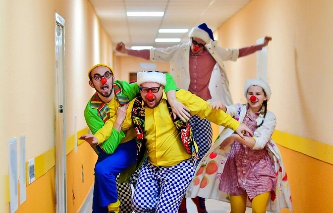 Фото: Лікарняні клоуни Червоні носи/Facebook