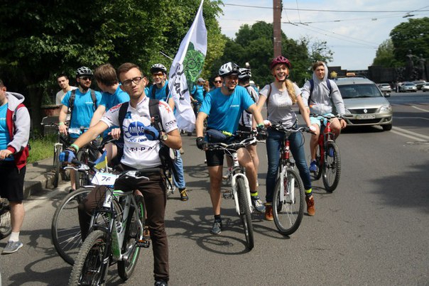 Як у Львові фестивалили велосипедисти (фото) фото 2
