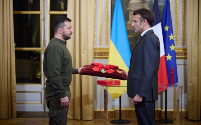 Zelensky and Macron / Photo: Associated Press