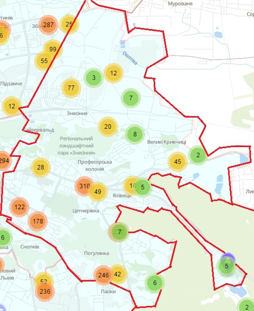 Крадіжки, шахрайство, грабежі: мапа найнебезпечніших районів Львова фото 1