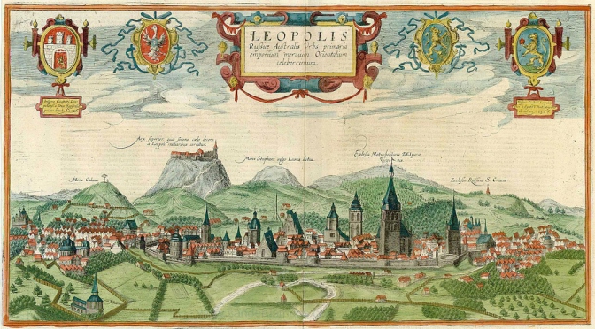Панорама Гогенберга 1618 року