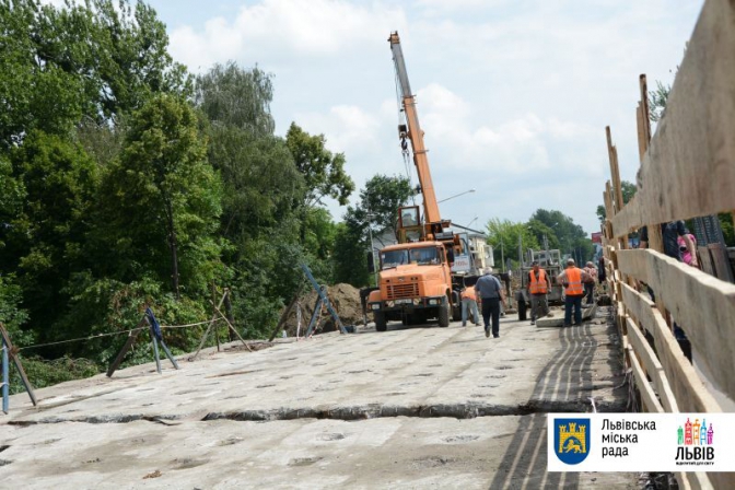 Як у Львові ремонтують аварійний міст на Городоцькій: фоторепортаж фото 1