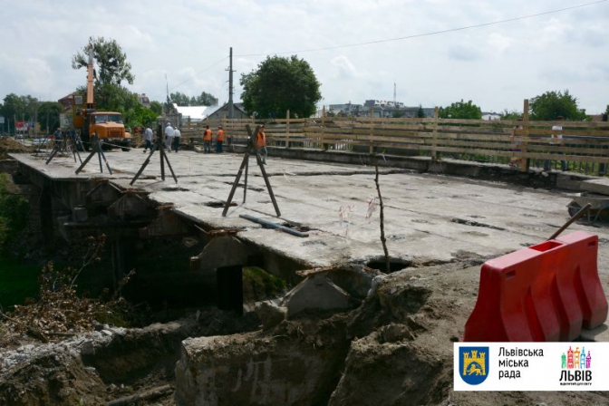 Як у Львові ремонтують аварійний міст на Городоцькій: фоторепортаж фото 2