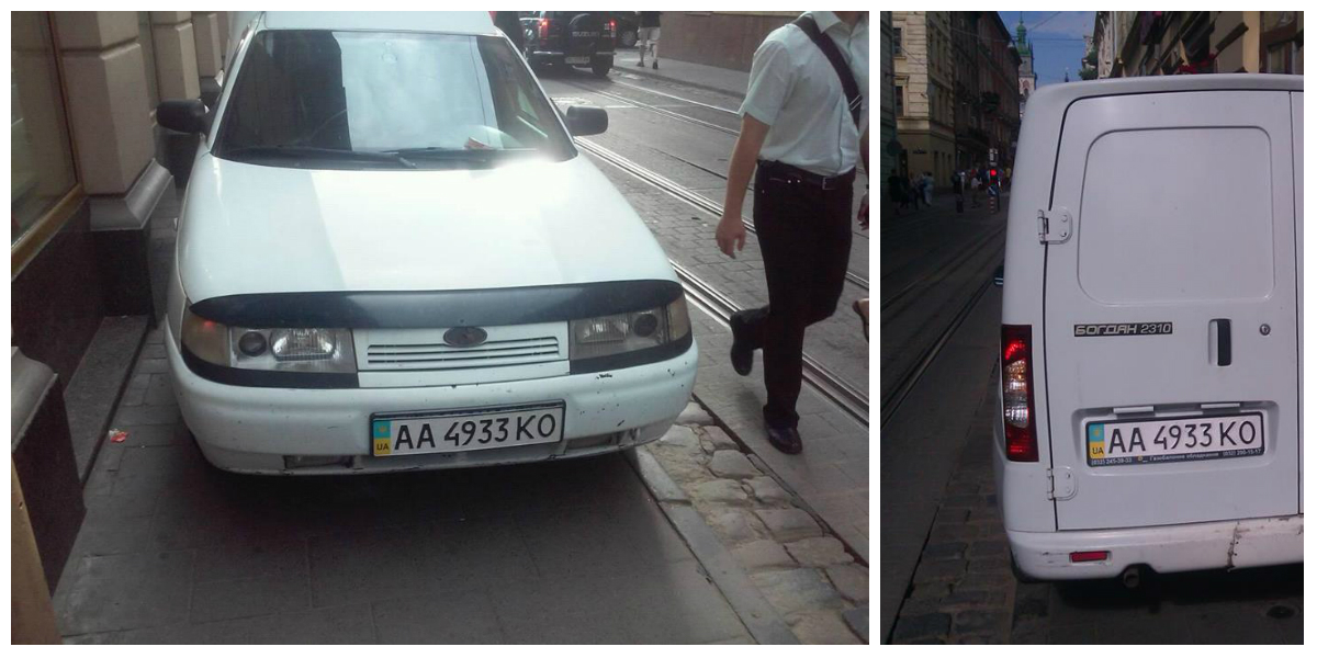 Де кидають свої авто львівські "герої парковки" (Фото) фото 3
