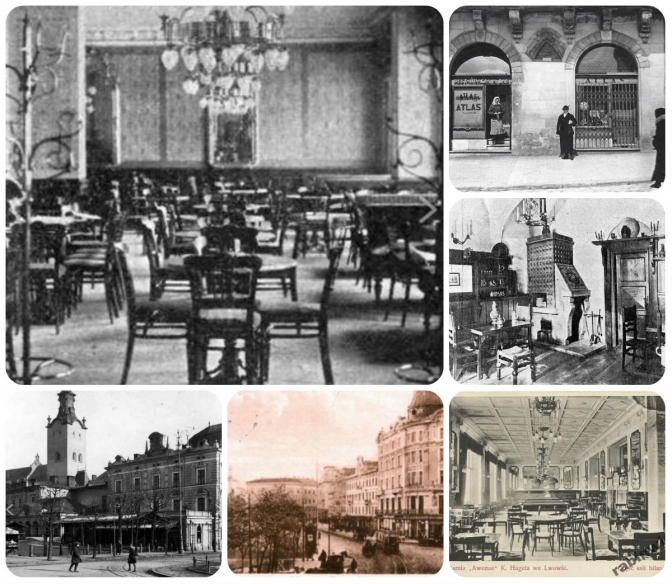 Які ресторації були популярні у Львові сто років тому фото