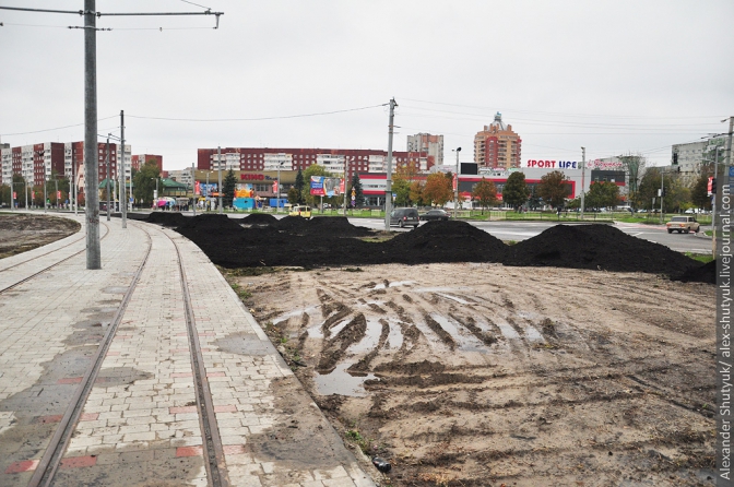 Фінал будівництва трамвайної колії на Сихів: фотохроніка фото 5