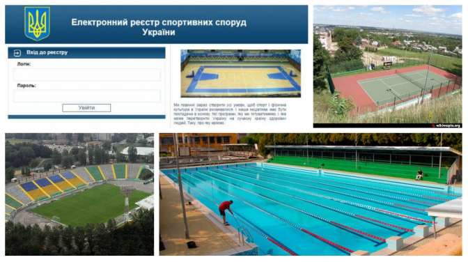 фото: www.sportsporudy.gov.ua, www.depo.ua, diving.lviv.ua, wikimapia.org