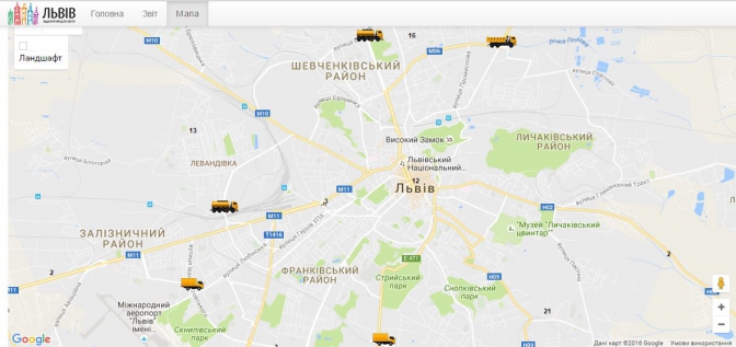 Новий сервіс: у Львові створили онлайн-мапу для перевірки прибирання снігу фото