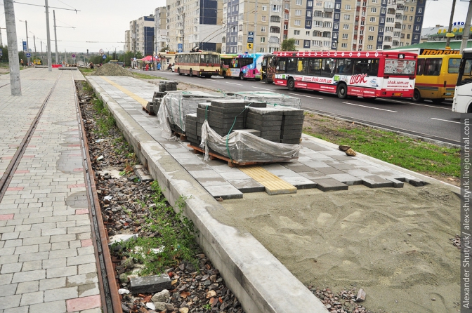 Фінал будівництва трамвайної колії на Сихів: фотохроніка фото 2