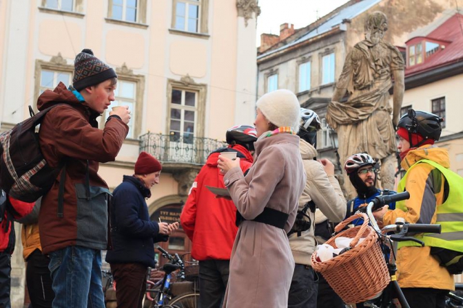 Як у Львові пройшла акція "Велосипедом на роботу" (фото) фото 4