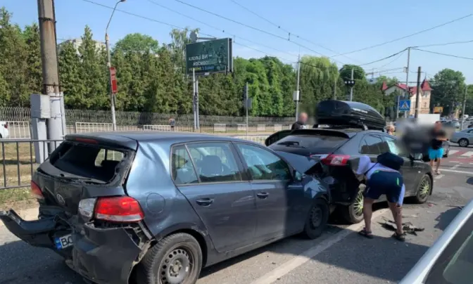 У Львові трапилася ДТП з п’яти автомобілів