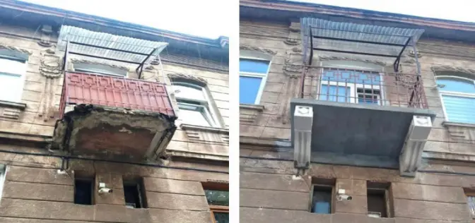 У Львові відремонтували майже 50 балконів за минулий рік. Фото до і після