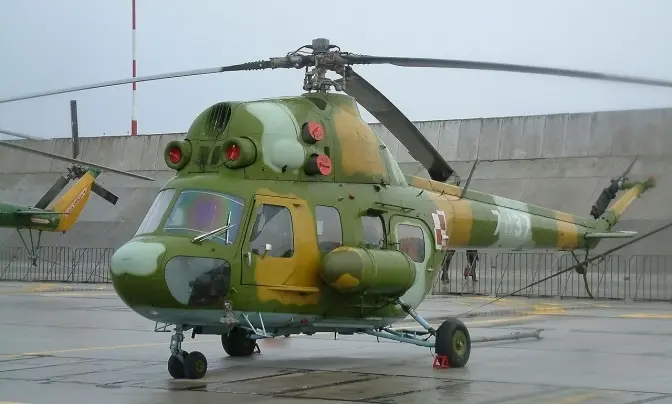 На Львівщині розбився військовий вертоліт Мі-2