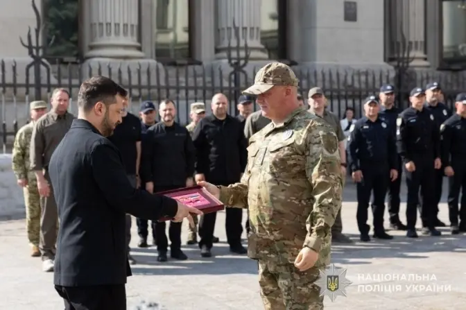 Вибухотехнік зі Львівщини отримав звання Герой України