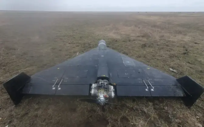 Біля Львова виявили уламки безпілотника з маркуванням «Герань-2»