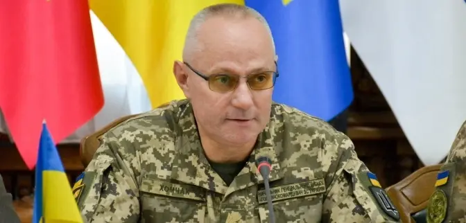 Руслан Хомчак йде з посади головнокомандувача ЗСУ