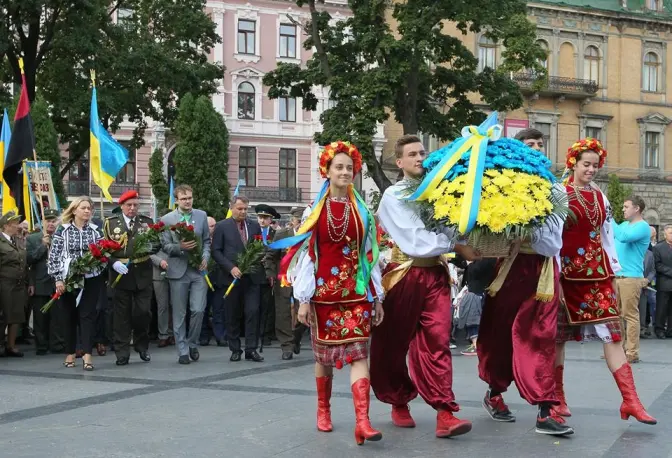 Як Львів святкував День Незалежності. Фото, відео