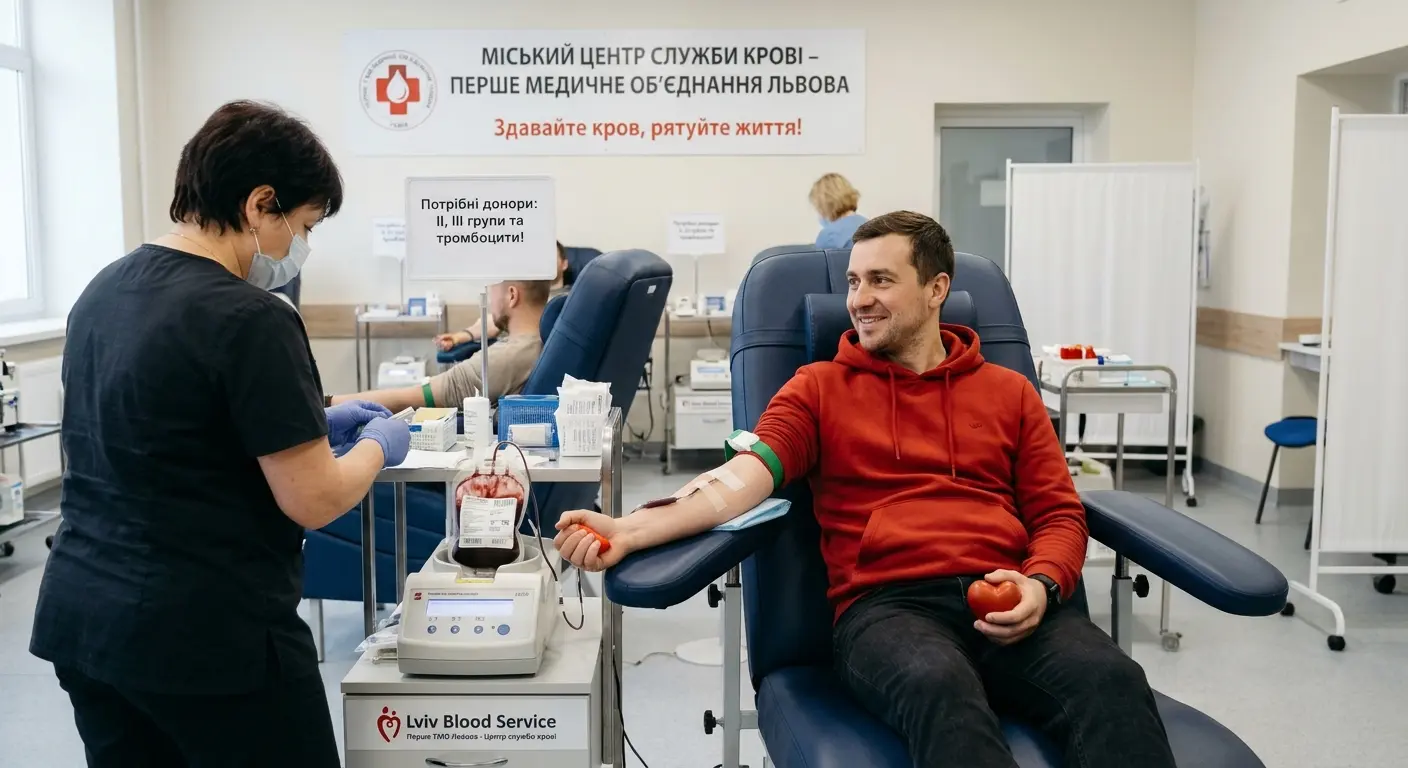 У медоб’єднанні Львова просять про допомогу донорів / фото ілюстративне