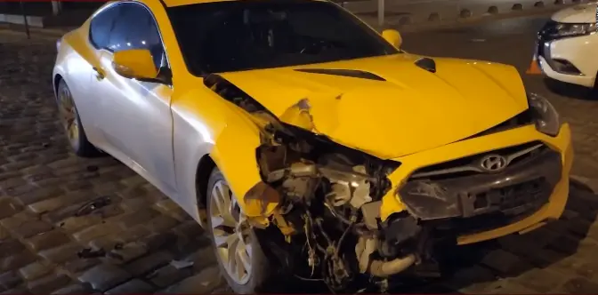 У Львові п’яний водій Hyundai в’їхав у поліцейське авто. Є постраждалі