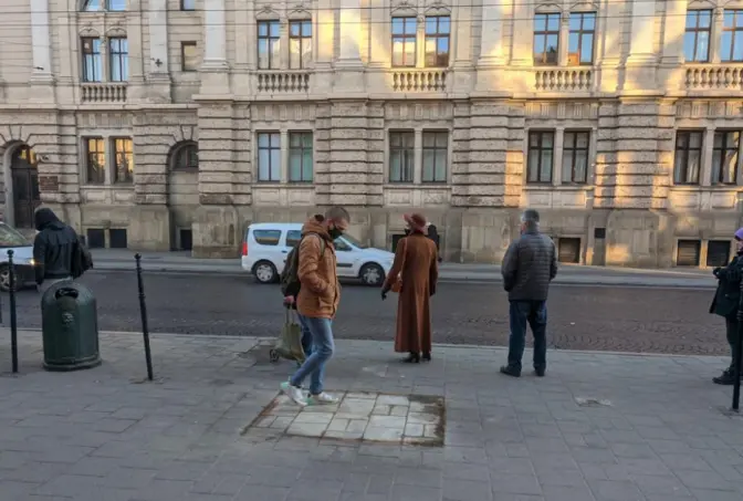 На проспекті Свободи у Львові демонтували МАФ. Фото