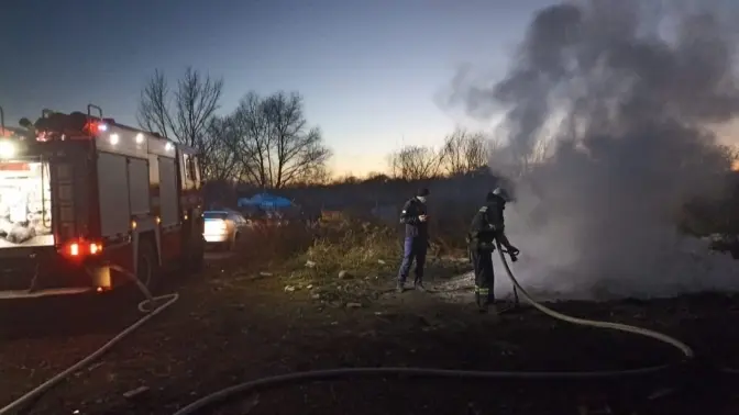 На Львівщині в таборі ромів у вогні згоріла однорічна дитина