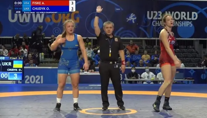 20-річна львівська борчиня стала бронзовою медалісткою чемпіонату світу