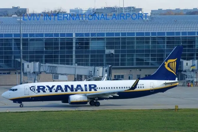 Ryanair відкриває 10 нових авіарейсів зі Львова