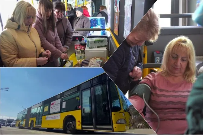 У Києві протестували мобільний «Пункт незламності» на базі автобуса. Скільки осіб він може вмістити