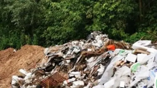 На Київщині екоінспектори виявили нове стихійне сміттєзвалище