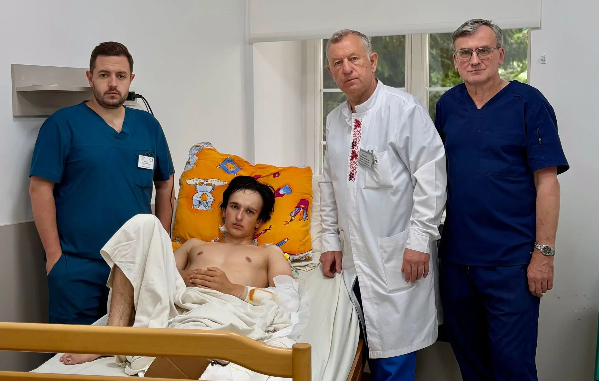 У львівському «Охматдиті» дають шанс знову ходити підлітку з Бродів / фото зі сторінки лікарні
