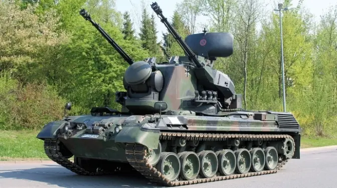 Україна отримала перші артилерійські установки Gepard від Німеччини