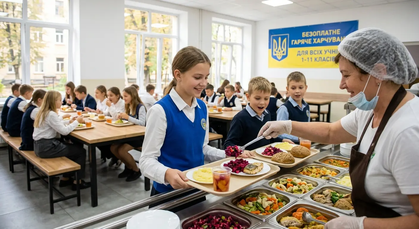 В Україні стартувала програма безкоштовного харчування для учнів 1-11 класів / фото ілюстративне 