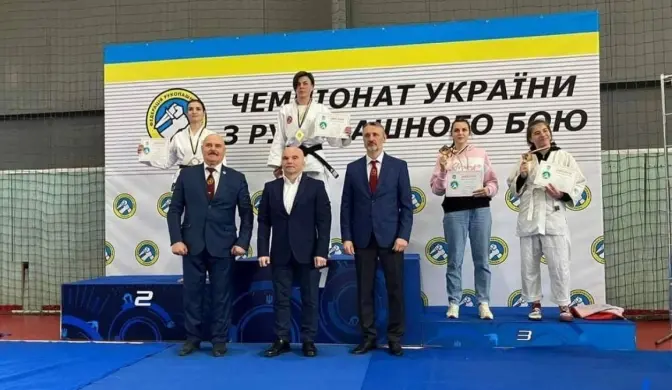 Львівська поліцейська стала чемпіонкою України з рукопашного бою
