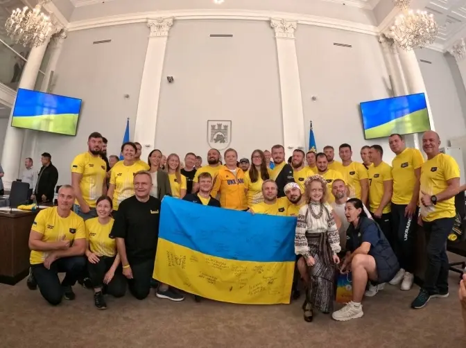 У Львові зустріли учасників «Ігор Нескорених»