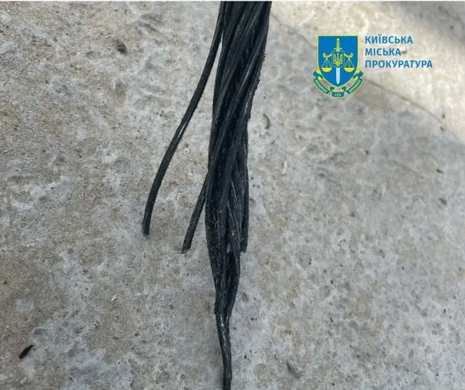 З'явилось відео обриву троса над Дніпром, внаслідок якого загинула людина
