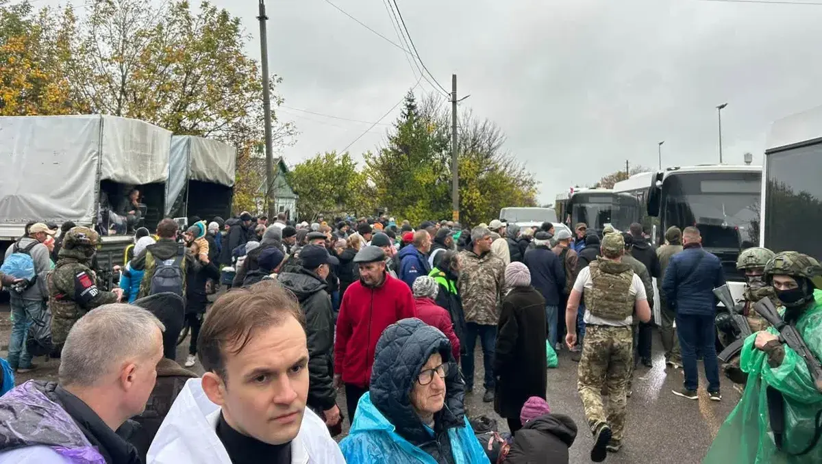 Евакуаційна місія в Олешках / фото з соцмереж Буданова
