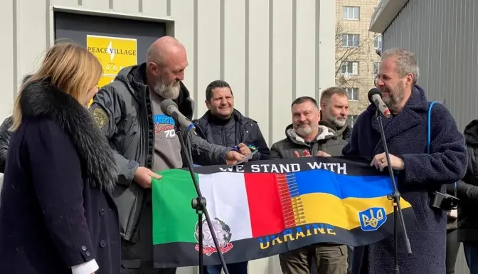 У Броварах відкрили «Містечко миру» за проєктом італійського архітектора