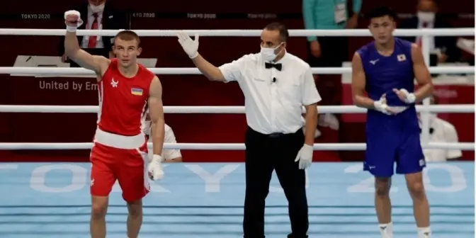 Український боксер Олександр Хижняк здобув срібло на Олімпіаді в Токіо