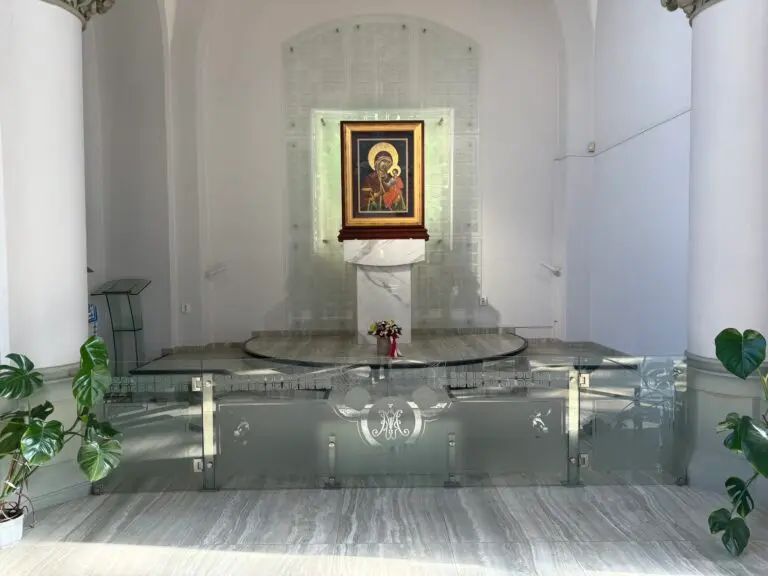 Копія Львівської ікони Богородиці у храмі святих Ольги і Єлизавети УГКЦ / фото: Андрій Толстой