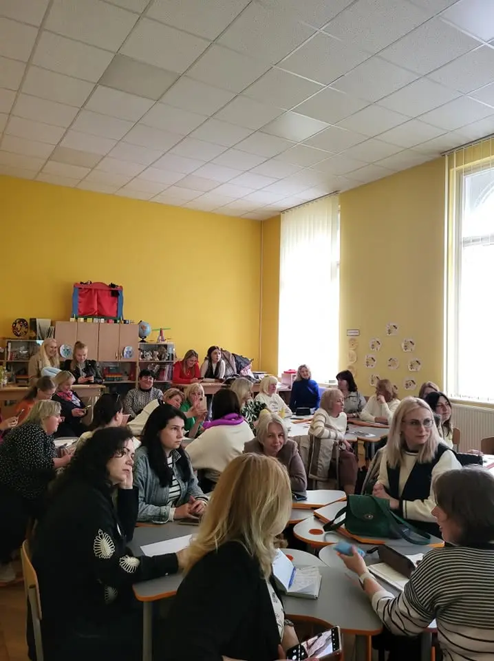 Навчання для вчителів / фото: ГО "Дамо дітям рухатись"