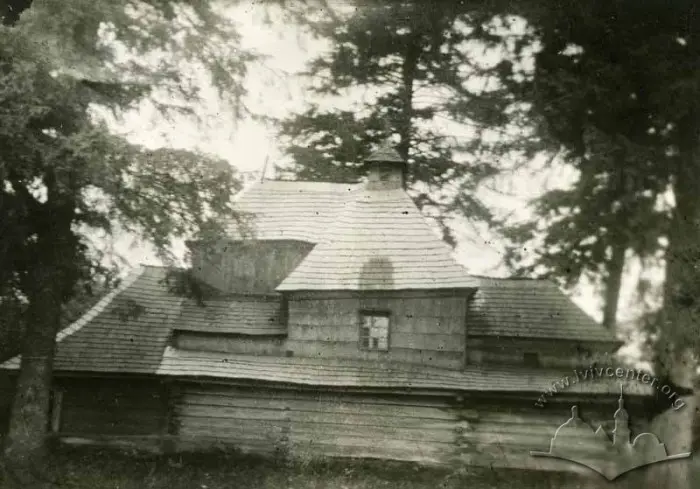 Церква Св. Трійці на Сихові, фото до 1932 р.