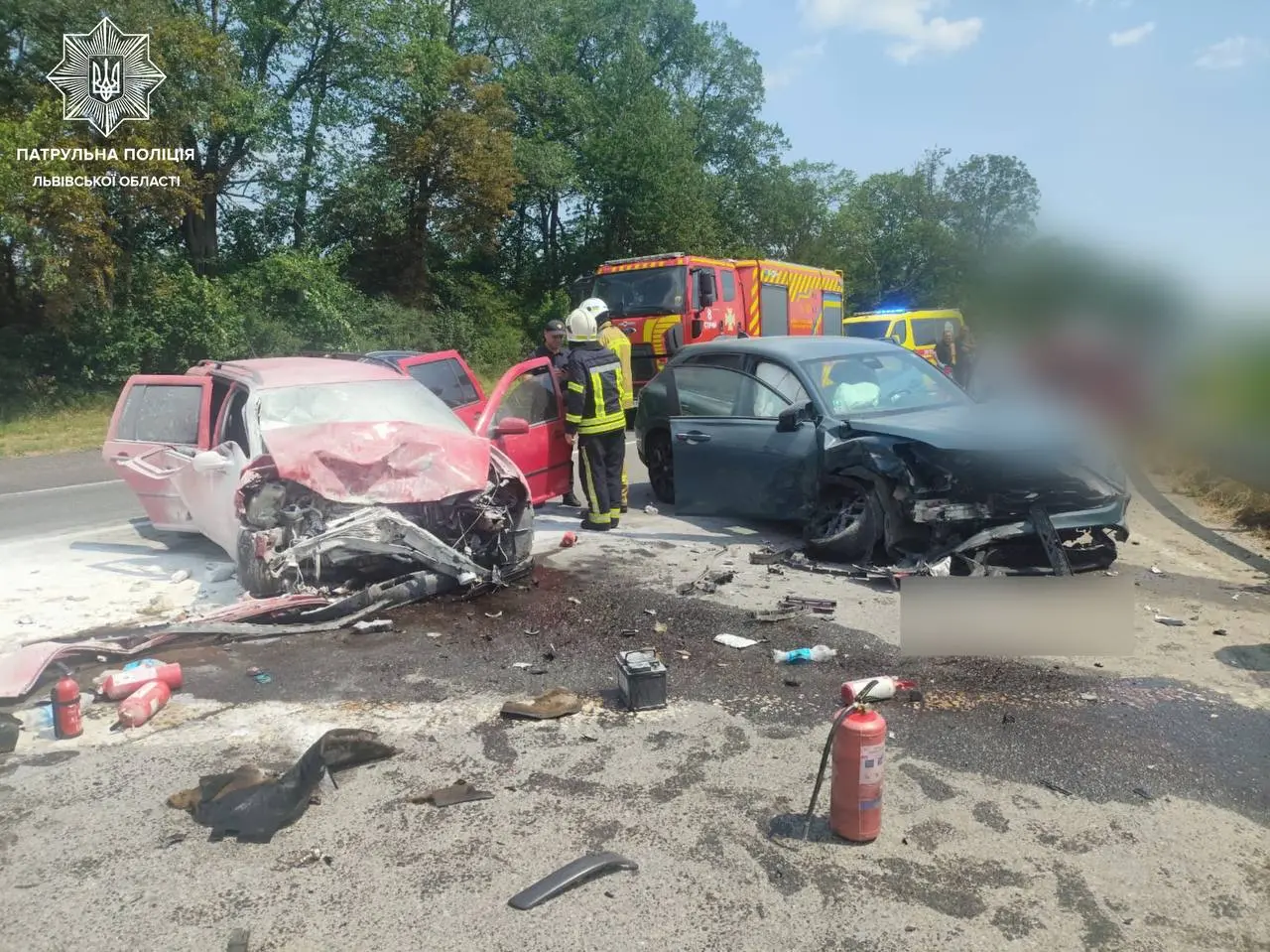 ДТП на трасі Київ — Чоп на Львівщині: на ділянці ускладнено рух