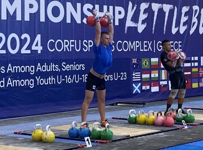Львів'янин став чемпіоном світу з гирьового спорту серед юніорів