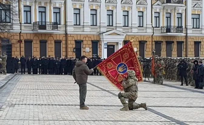 У Києві проходить пам’ятний захід до річниці війни: присутні Зеленський і Залужний. Оновлено