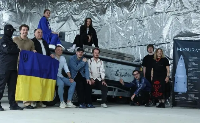 Театр Франка в Києві передав ЗСУ морський дрон Magura, названий на честь вистави «Конотопська відьма»