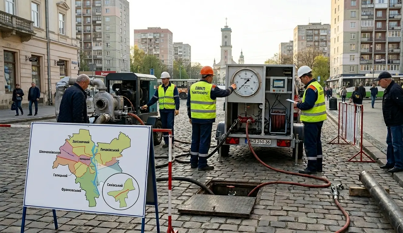 Не буде гарячої води. У Львові стартують гідравлічні випробування